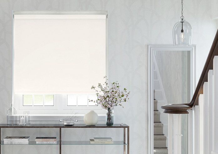Trinity (Blackout), Off White - Twist&Fit Roller Blind - Image 3